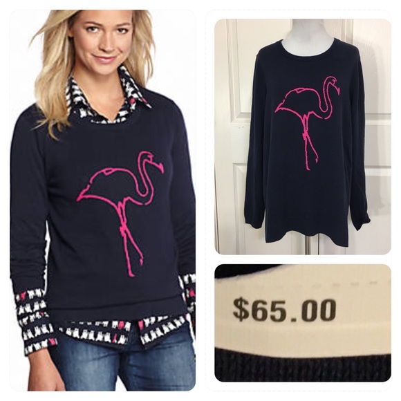 crown & ivy Sweaters - NWT! Crown & Ivy™ Flamingo Sweater